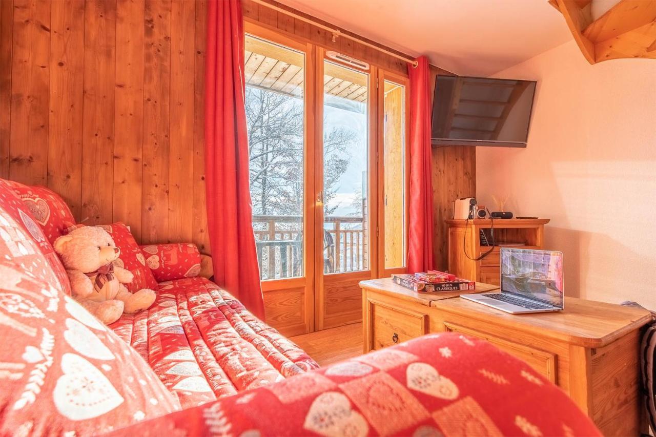 Madame Vacances Les Chalets Du Berger Premium*** La Féclaz Dış mekan fotoğraf